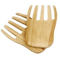 Rubber Wood Salad and Pasta Servers